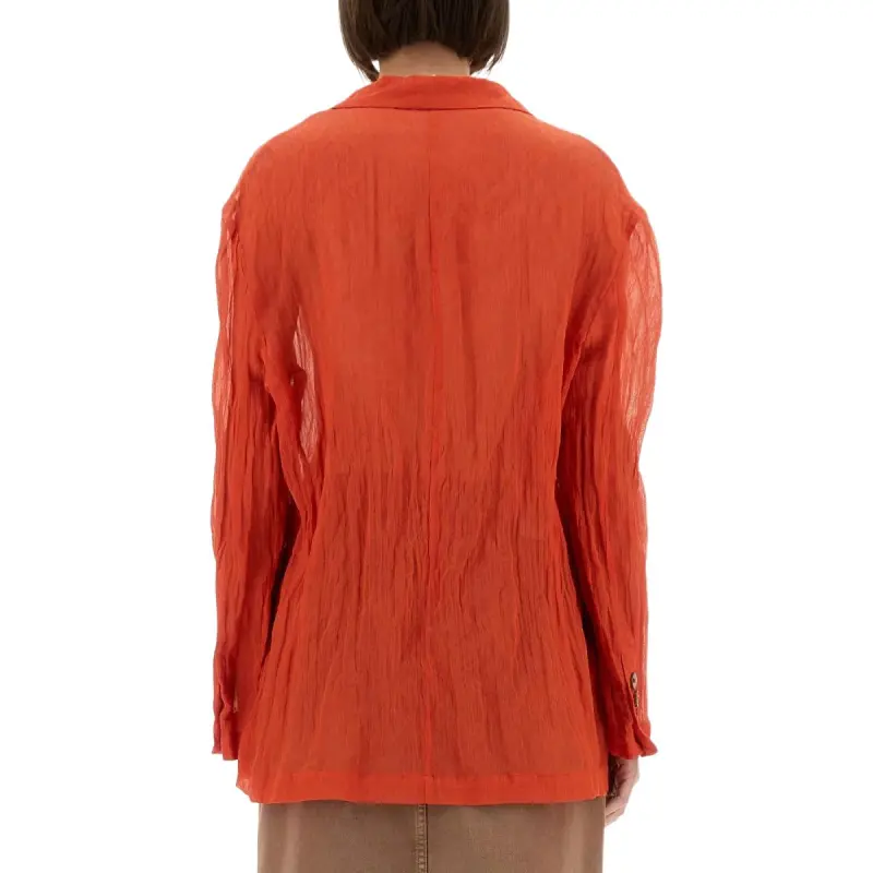 Alysi Crinkled effect Blazer-1