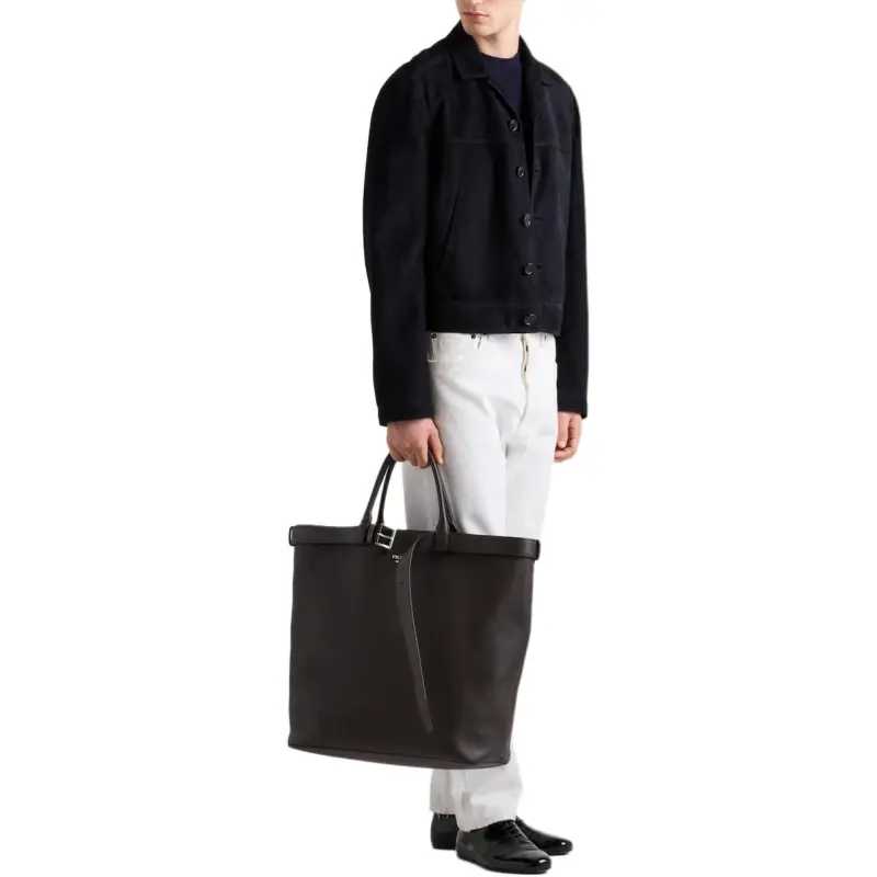 PRADA SS24 Jackets Coats Unisex Marine Blue-3