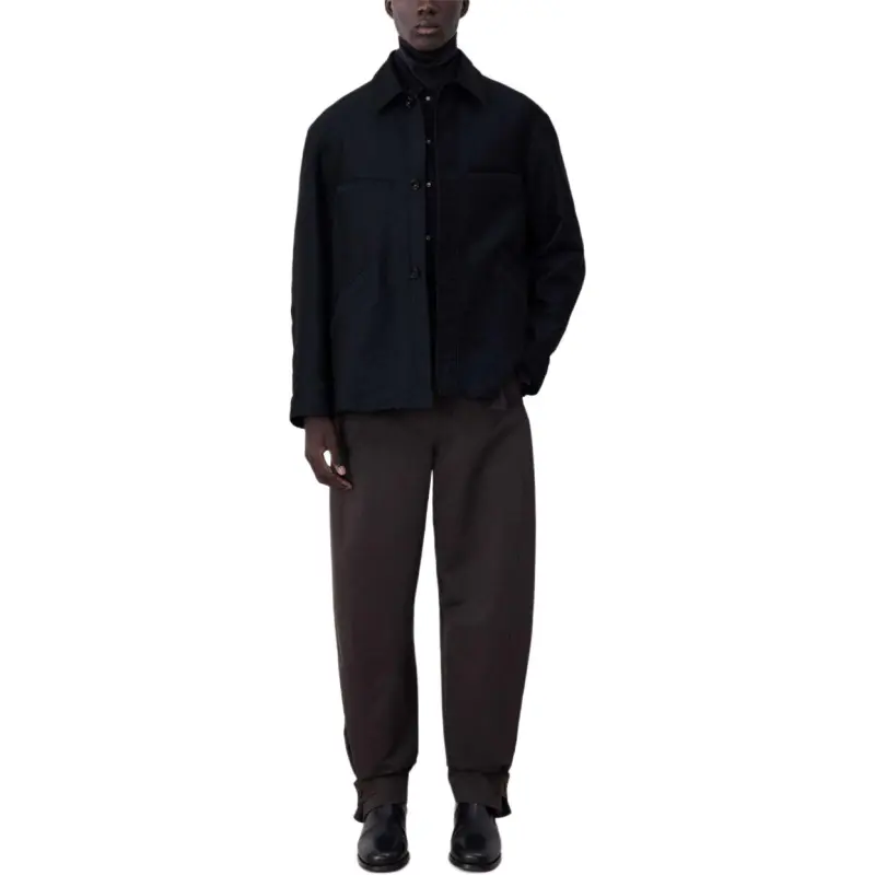 Lemaire Twisted Sleeve Buttoned Workwear Jacket-3