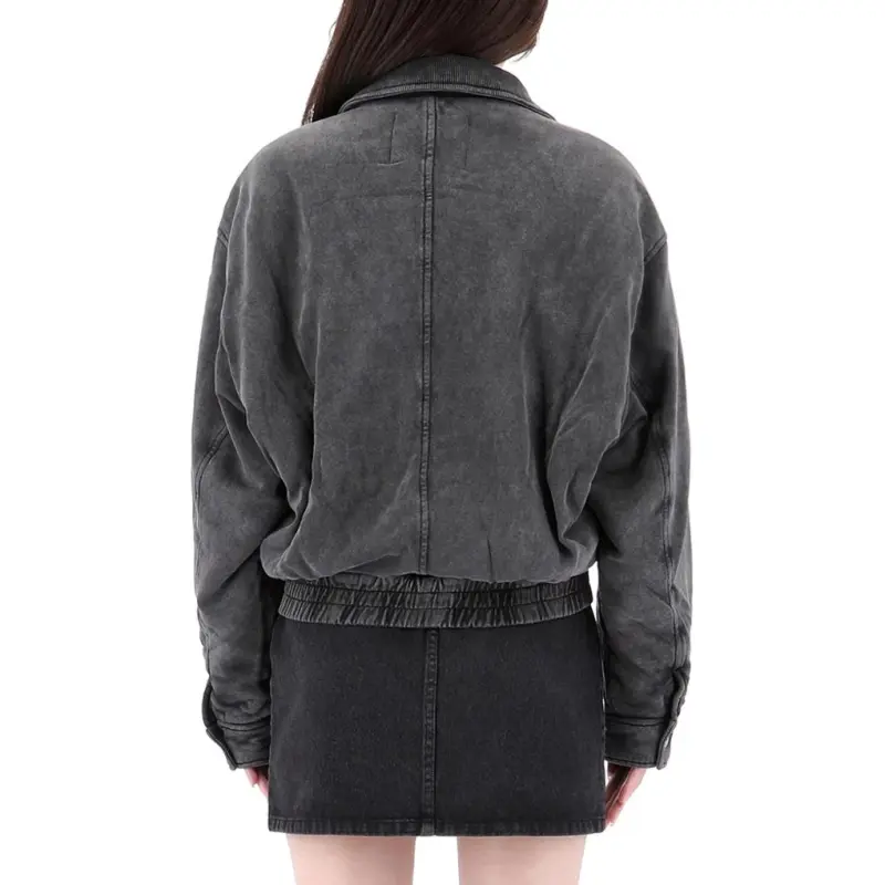 ISABEL MARANT Jackets Coats Women's Dark Gray-4