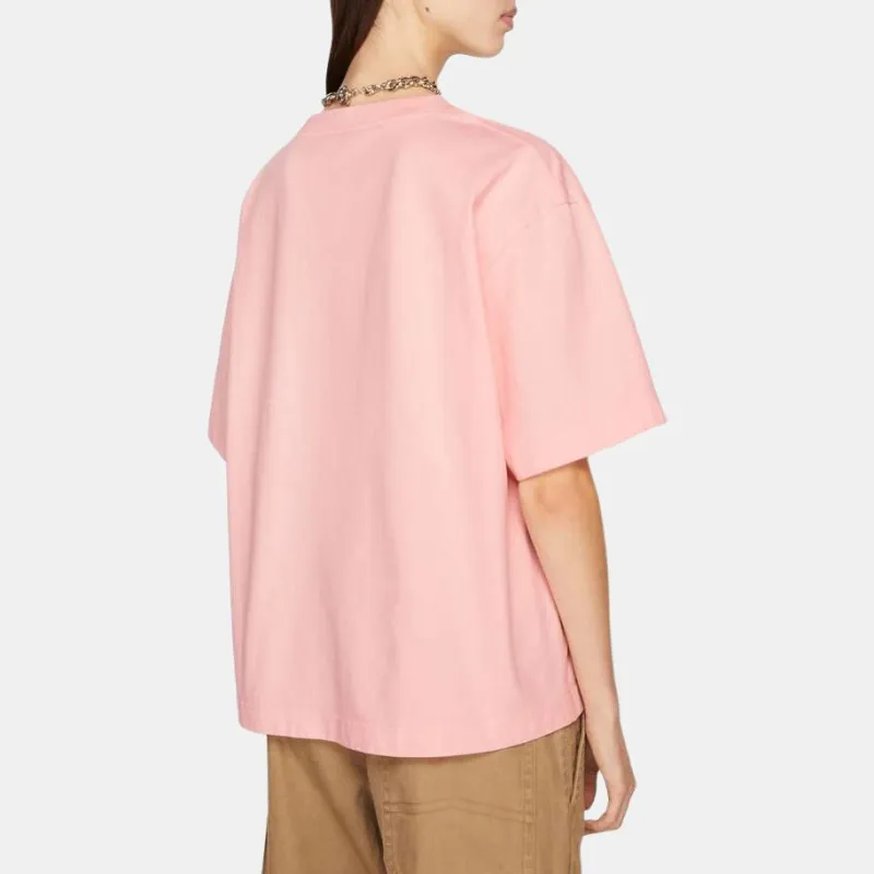Acne Studios Logo Printed Crewneck T Shirt-2