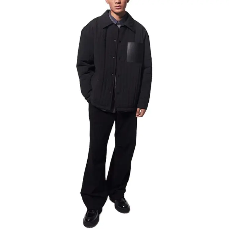 H&M New Year Jackets Men Black-1
