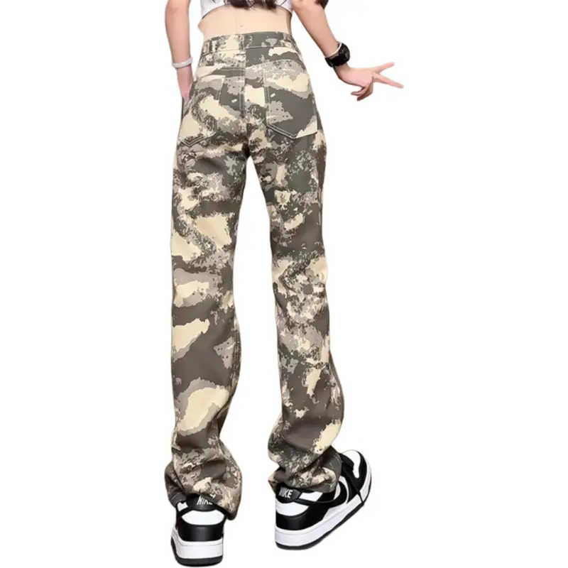 ORMY Jeans Unisex Desert Camouflage-4
