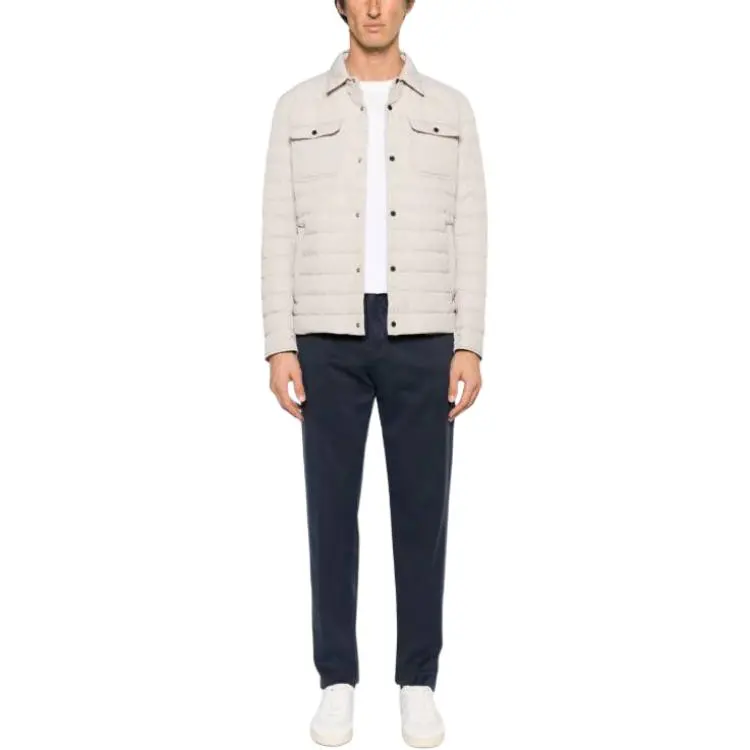 HERNO Long Sleeved Quilted Padded Jacket-2