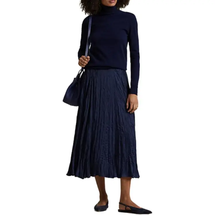 Polo Ralph Lauren Casual Long Skirt Women's Blue-1