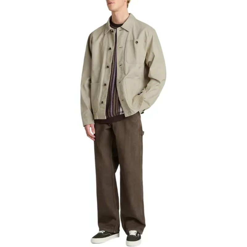 Vans Jackets & Coats Men's Gray Beige-2