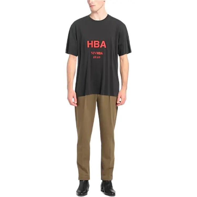 Hood By Air T-Shirt Men's Black-2