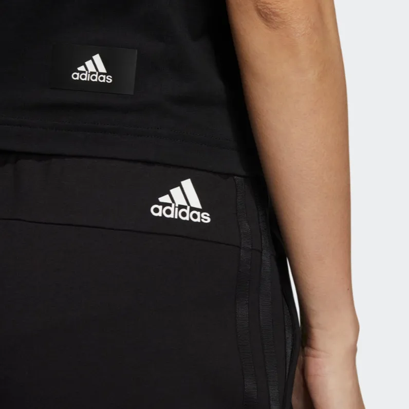 Adidas Knitted Sweatpants Women's Black-3