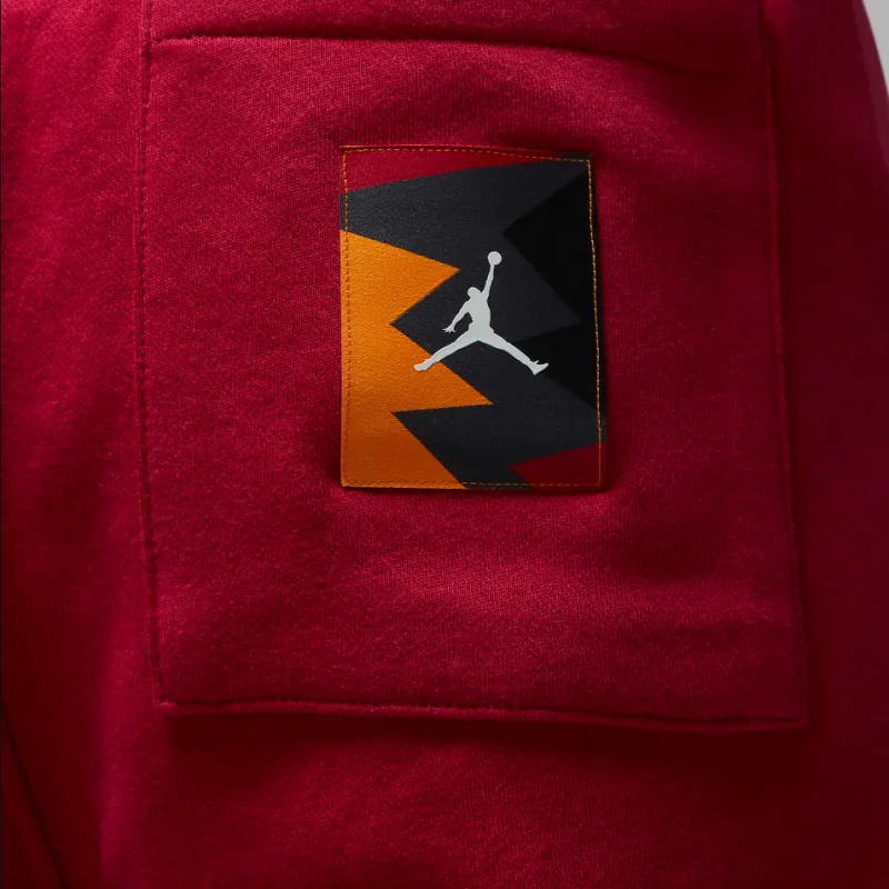 Jordan MVP Flight MVP Knitted Sports Pants Men's Red-2