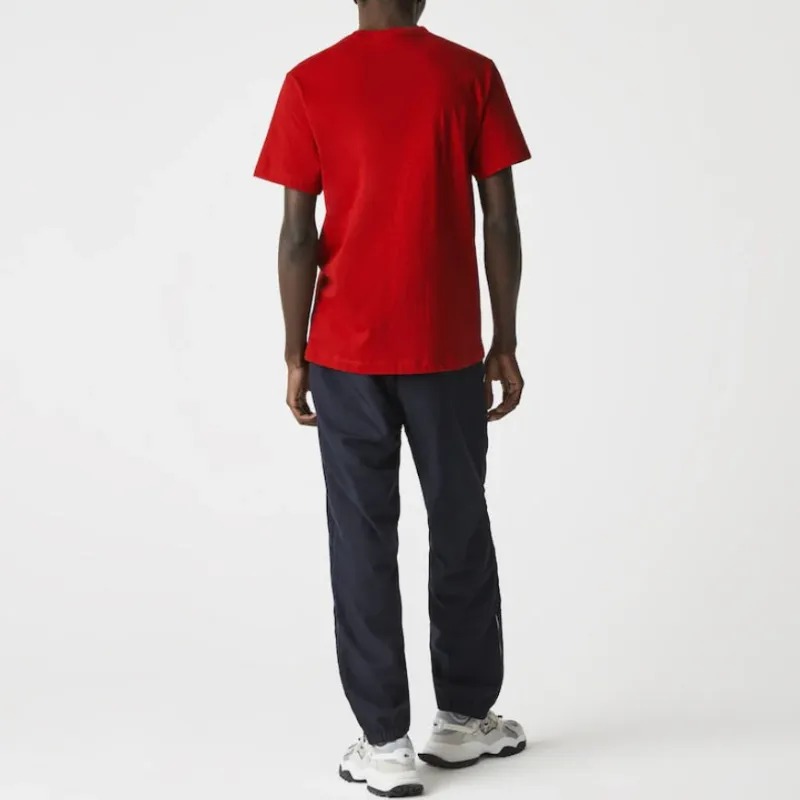 LACOSTE T Shirts Men Red-2