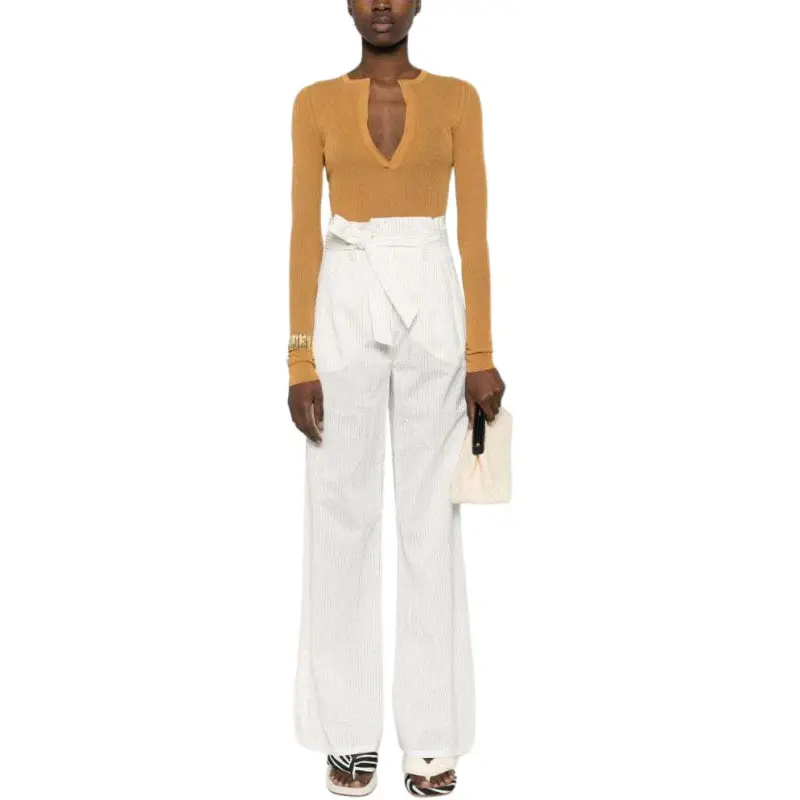 MaxMara Saggina V Neck Long Sleeved Jumper-2