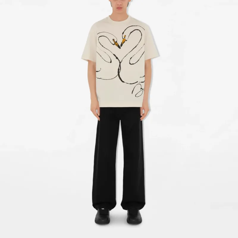 Burberry T Shirt Men's Almond Beige-2