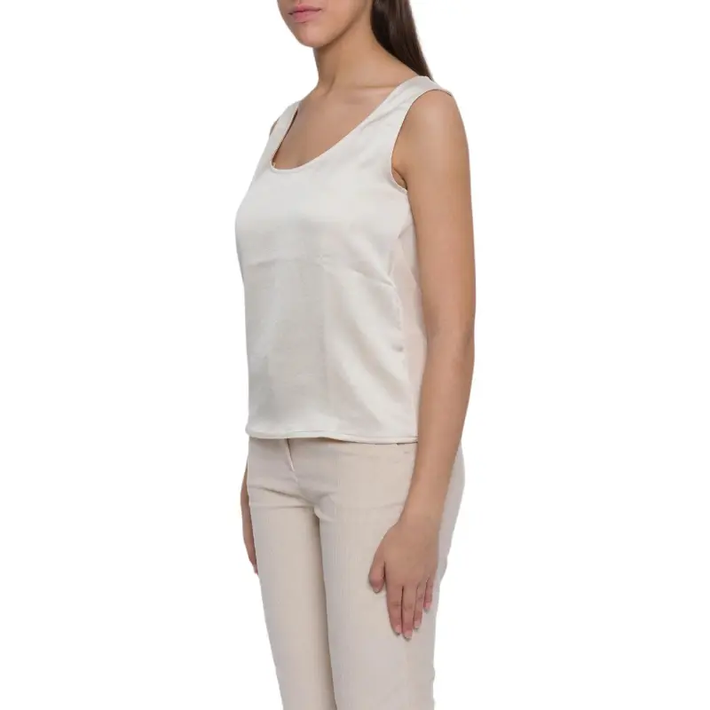 WEEKEND MaxMara Tank Top Women's Ecru-2