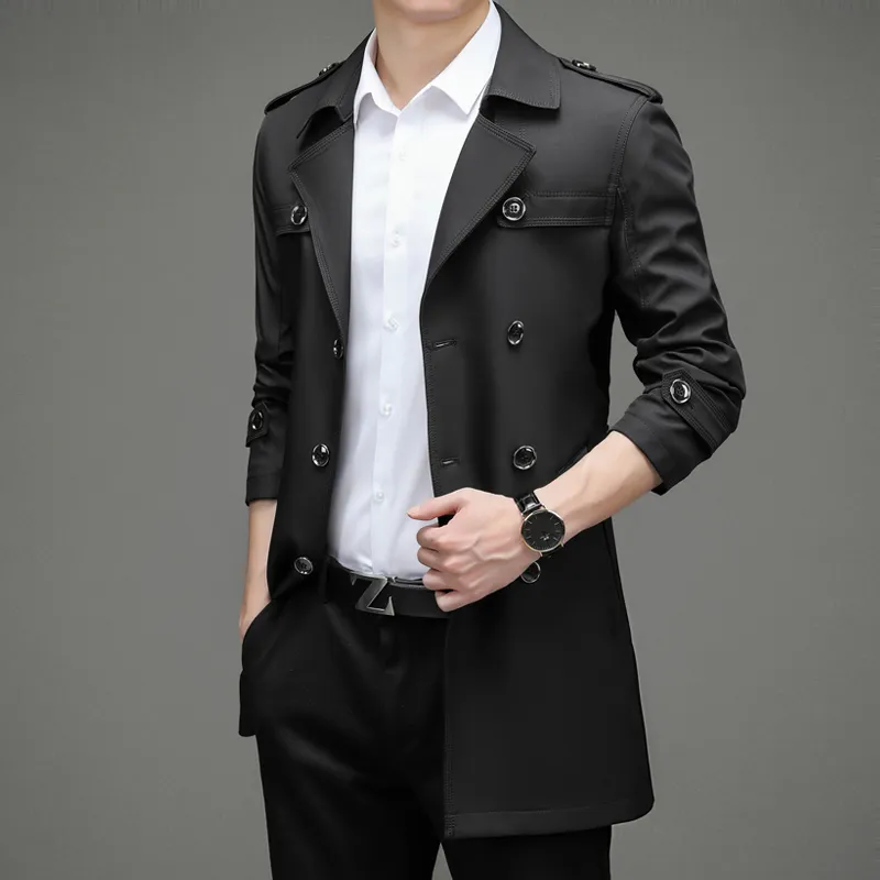 PIERRE CARDIN Trench Coat Men's-2