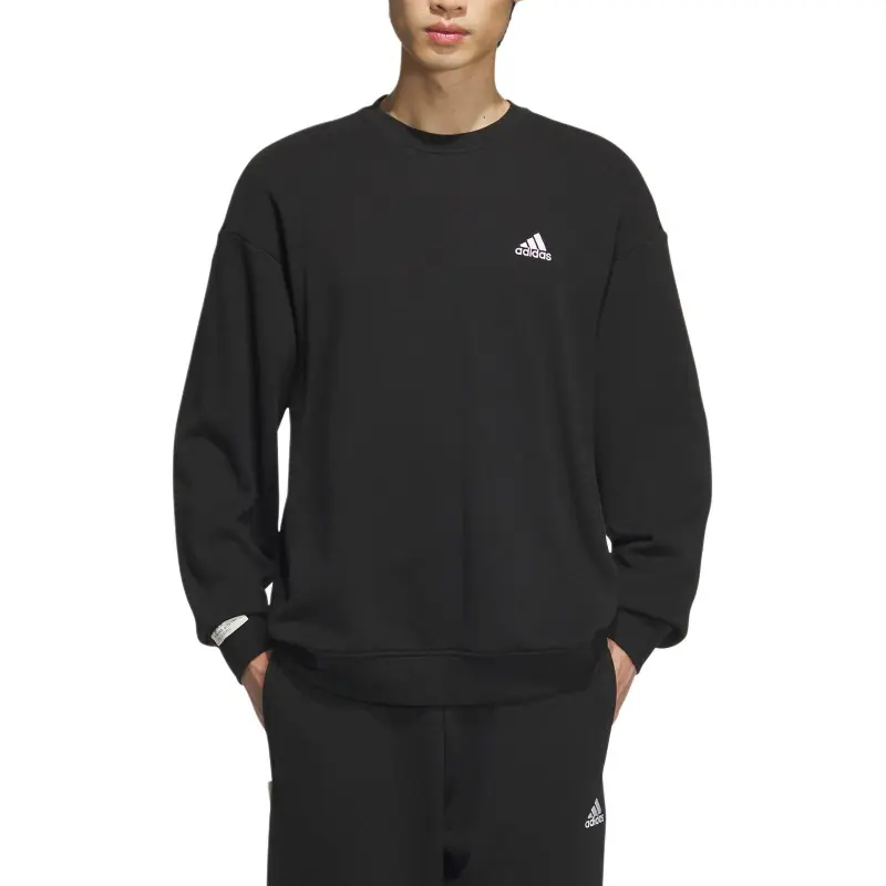 Adidas FRENCH TERRY SWEATSHIRT Sweatshirt Unisex Black-2