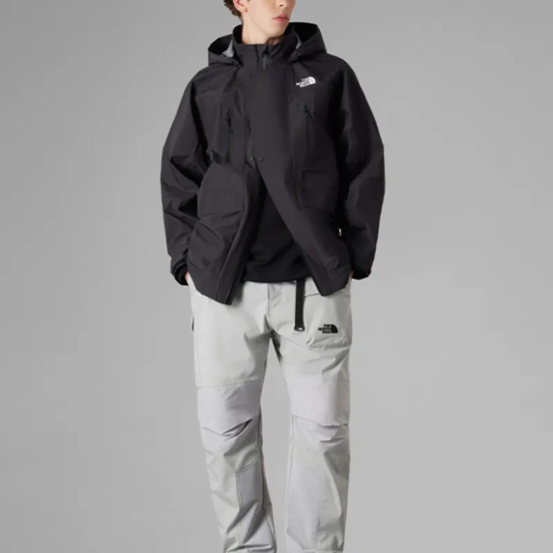THE NORTH FACE UE Series Water Resistant Windproof Breathable Windbreaker Jacket Men's Dark Gray-2