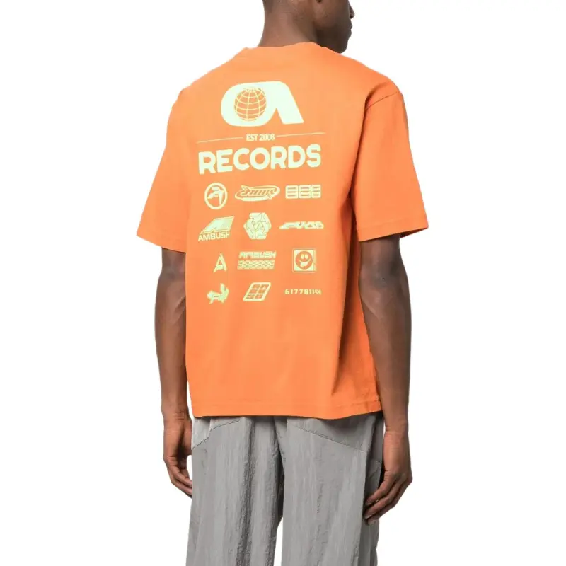 AMBUSH T Shirts Unisex Orange-3