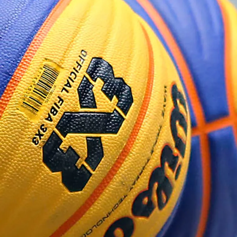 Wilson PU Basketball Blue Orange Size 6 Training-4