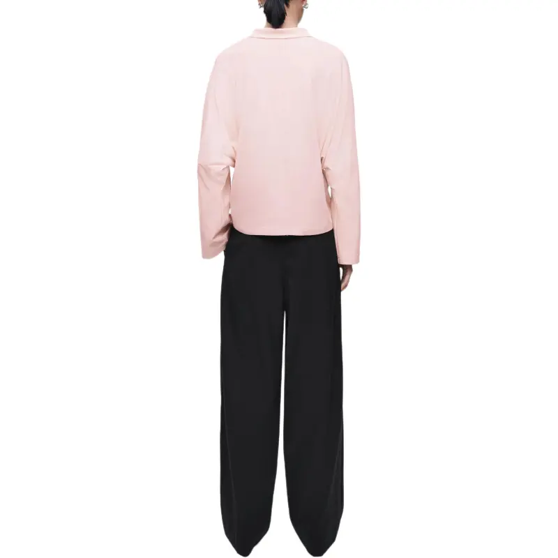 COS Polo Shirt Women's Light Pink-4
