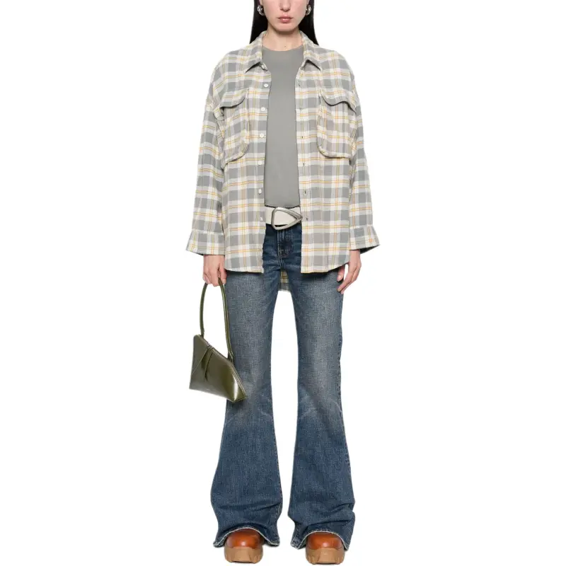 R13 Overflow Boy Flared Jeans-1