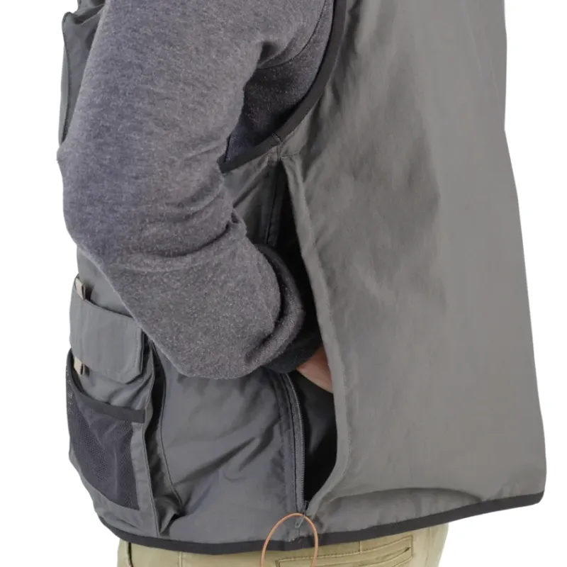 DECATHLON Vest Unisex Dark Smoke Gray-4