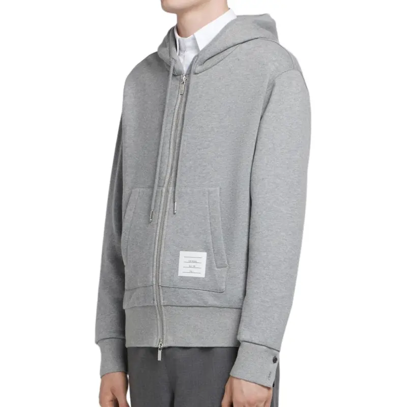THOM BROWNE Rwb Stripe Zipped Jacket-4