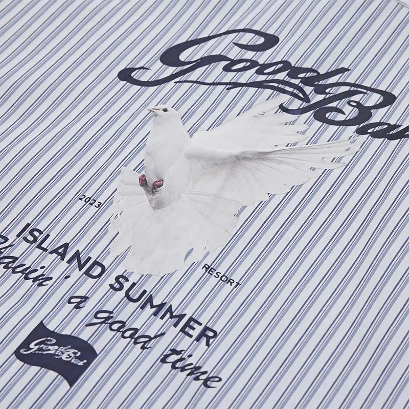 GOOD BAI Series 916 Shirts Unisex Navy Blue-3