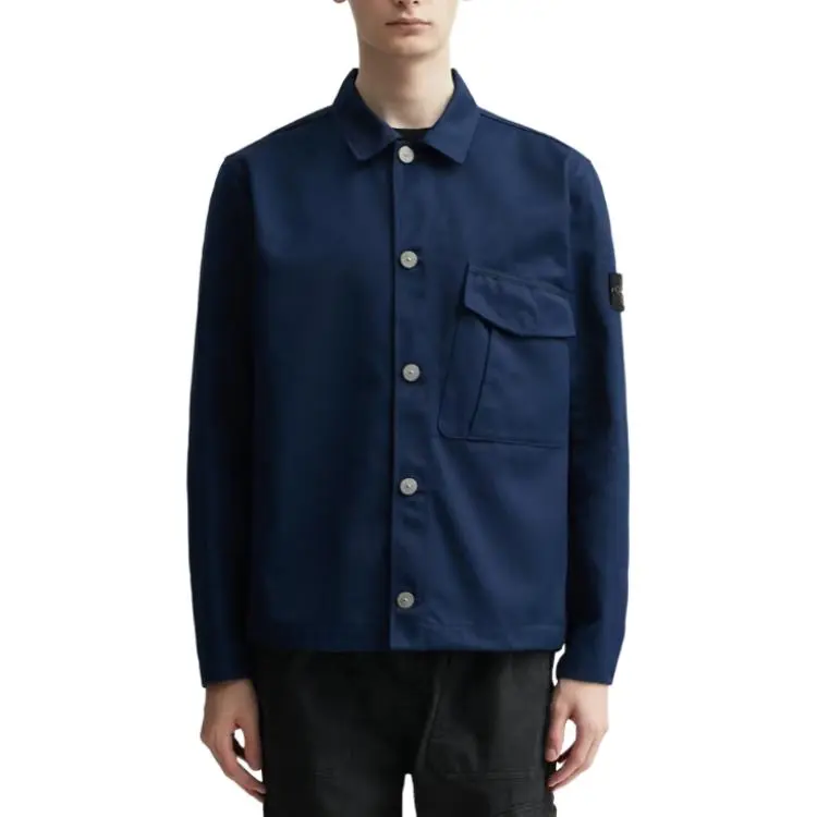 STONE ISLAND SS23 Jackets Coats Men's Dark Blue-2