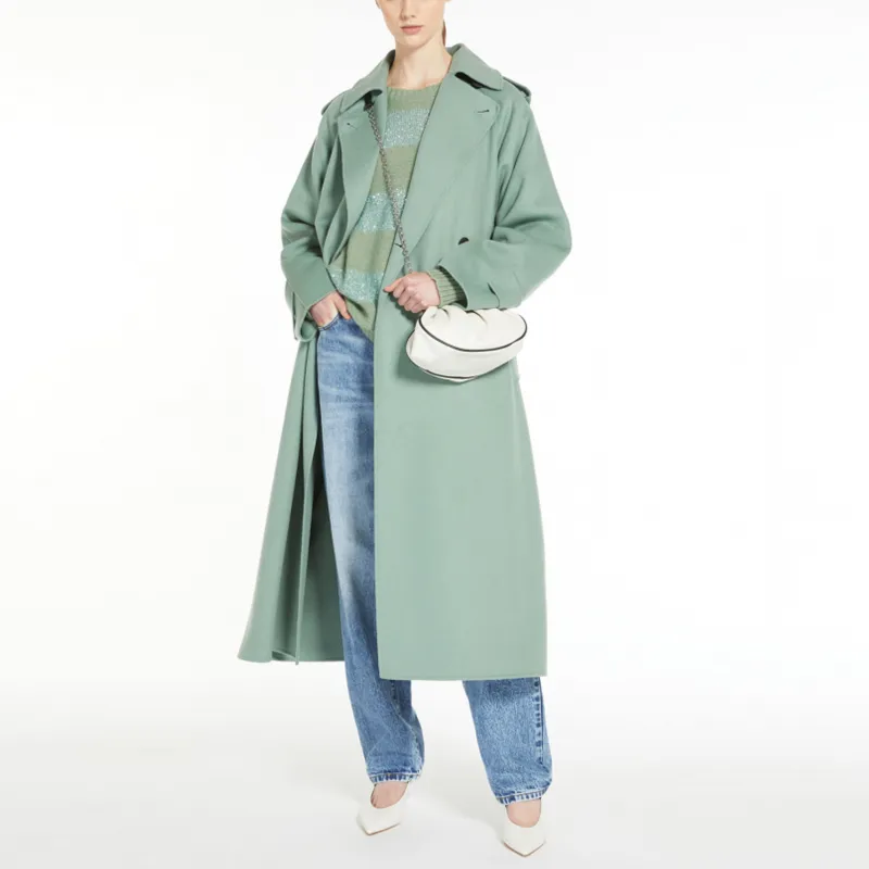 WEEKEND MaxMara Coats Women's Gray Green-3