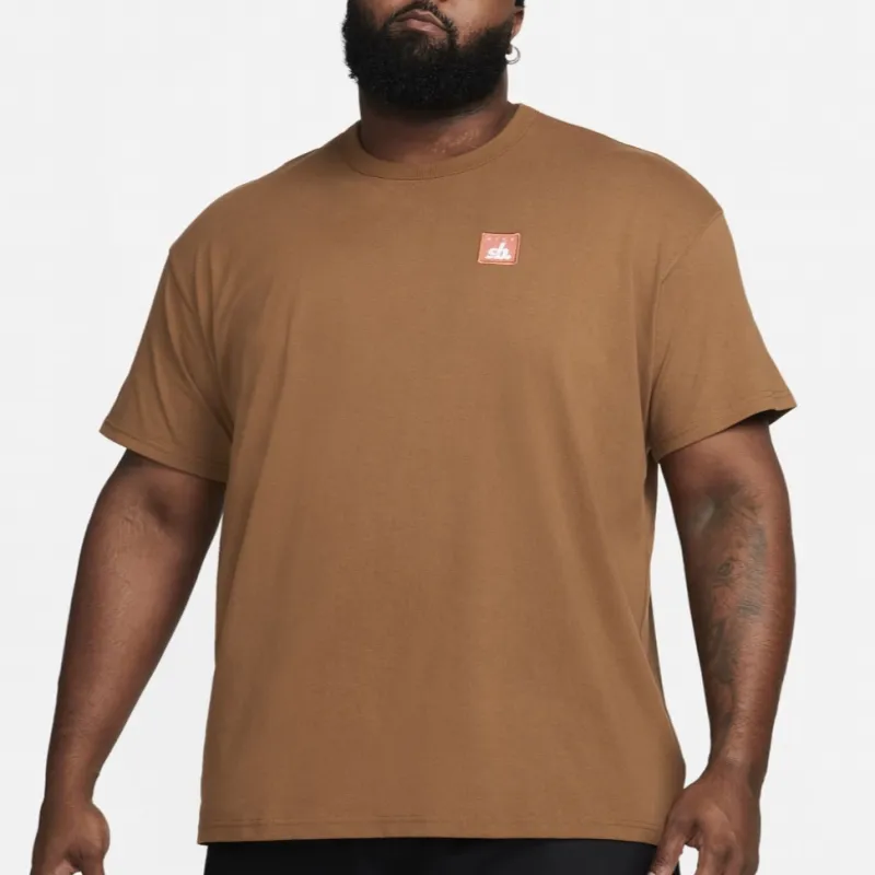 Nike Skate T Shirt T-Shirt Unisex Tan-4