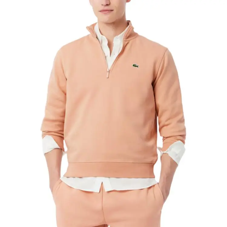 LACOSTE Sweatshirt Men's Pink Beige-2