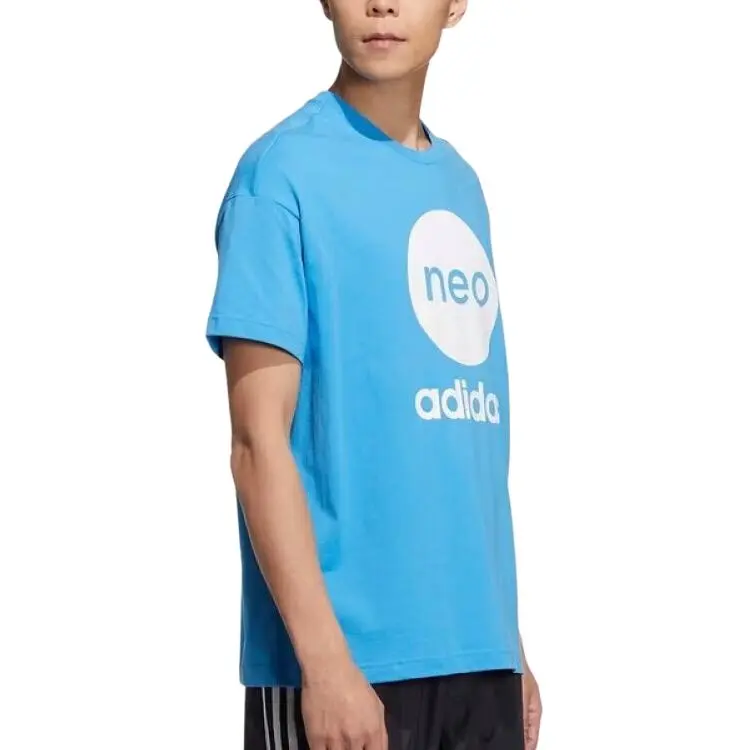 Adidas Neo Essential Tee 'Blue'-2