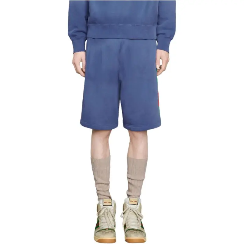 GUCCI Cotton Logo Shorts-2