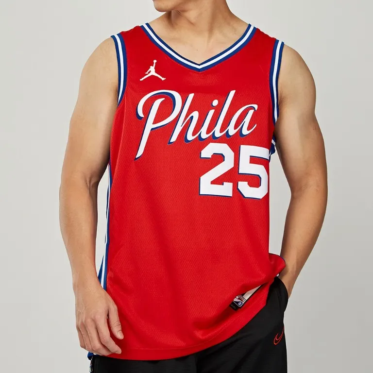 Jordan Basketball Jerseys Men University Red-3