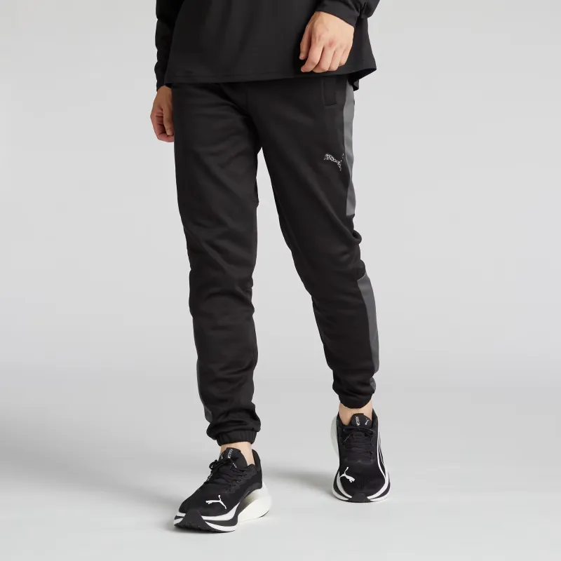 PUMA TRN EDGE Knitted Sweatpants Men's Black-4