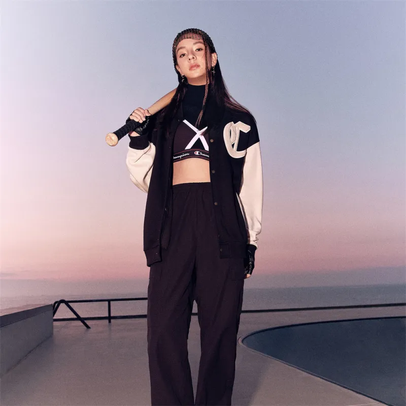 Champion Jacket Europe Version Unisex Black-3