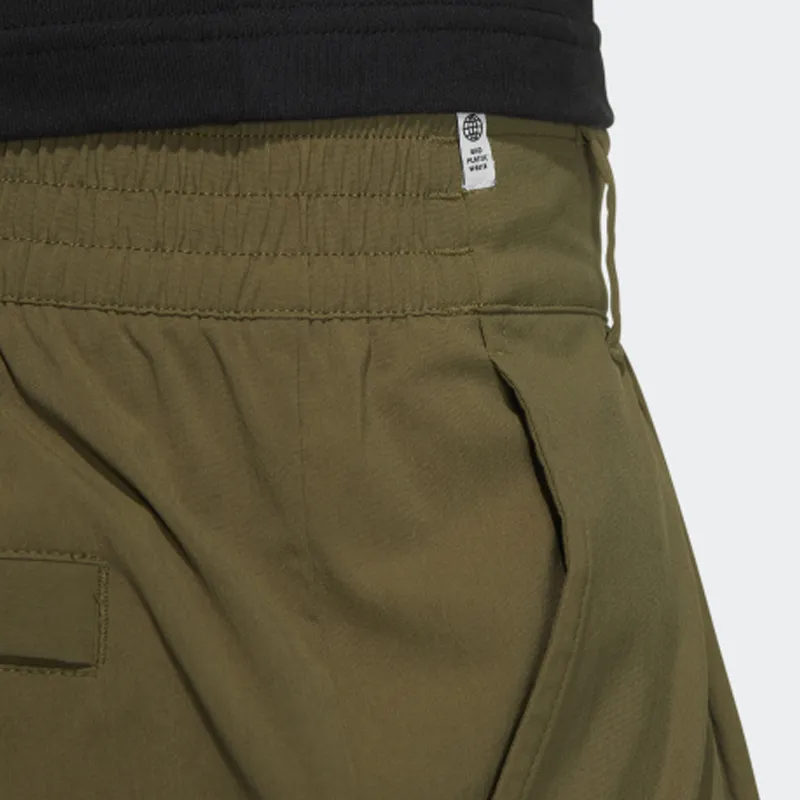 Adidas Originals Knitted Sweatpants Men's Dark Olive Green-4