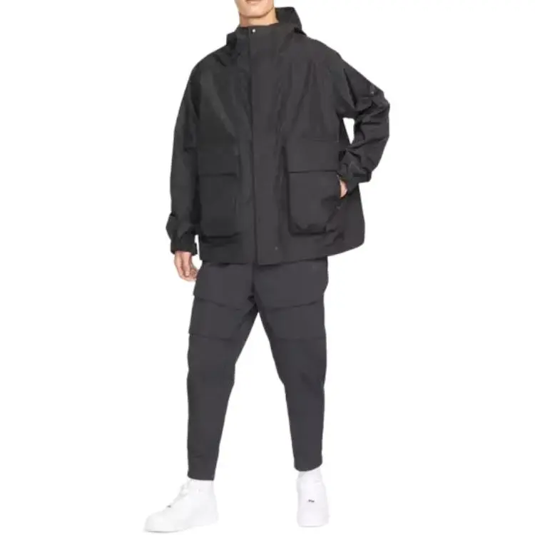 Nike Jackets Men Black-4