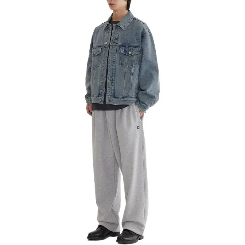 COVERNAT SS25 Knitted Sports Pants Men's Gray-3