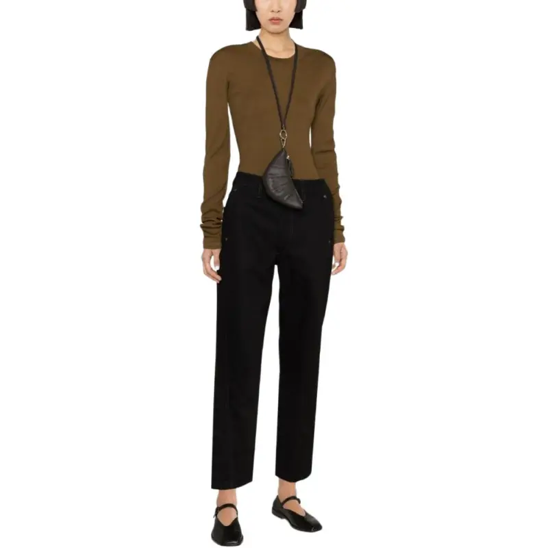 Lemaire Twisted Cropped Jeans-1