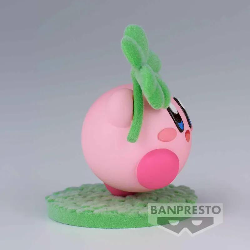 BANPRESTO Kirby Glass Factory Soft And Cute Mine Kirby's Flower Game Model A Kirby Bonus Gifts 4cm-1