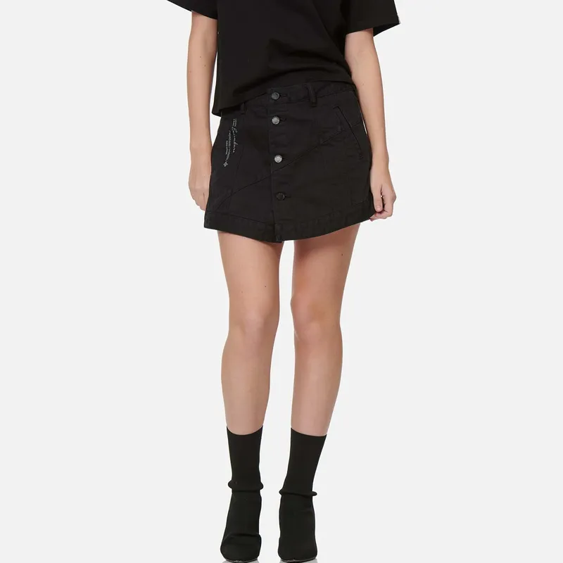 EVISU Denim Short Skirts Women's-2