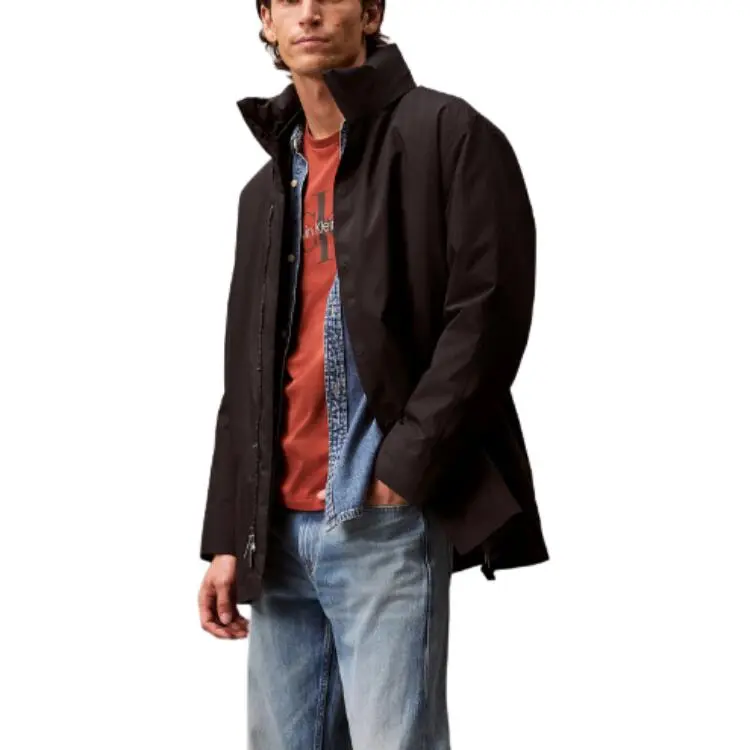CALVIN KLEIN Jackets Coats Men's Black-2