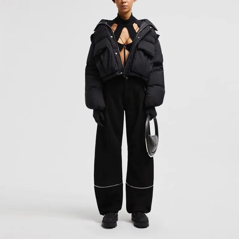 MONCLER GENIUS Moncler X Willow Smith Kar Hooded Short Down Jacket-1