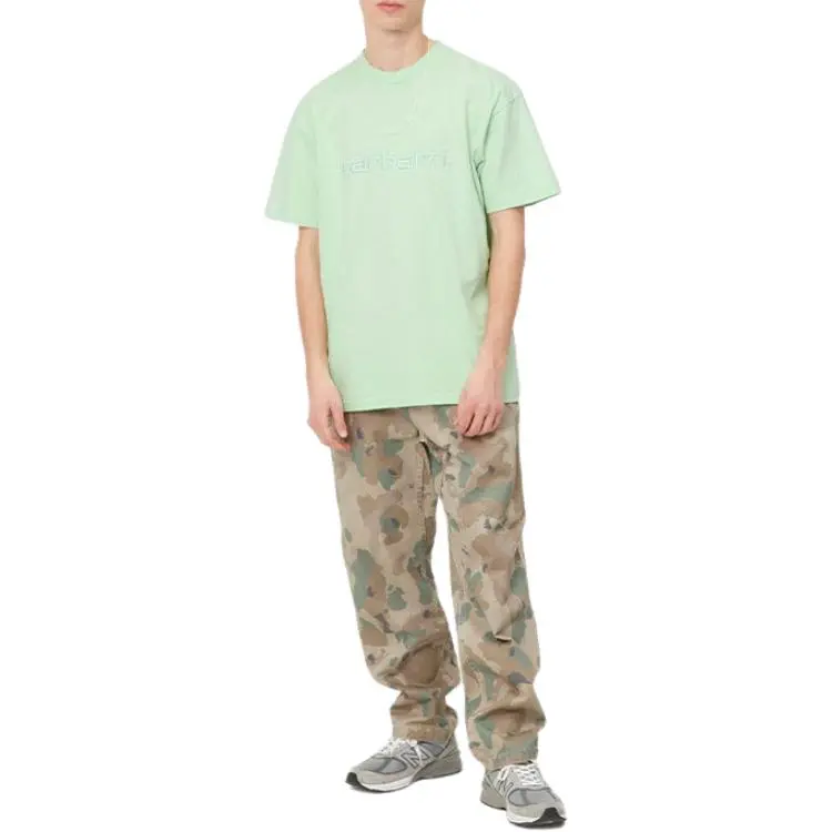 Carhartt WIP T Shirts Men Green-4