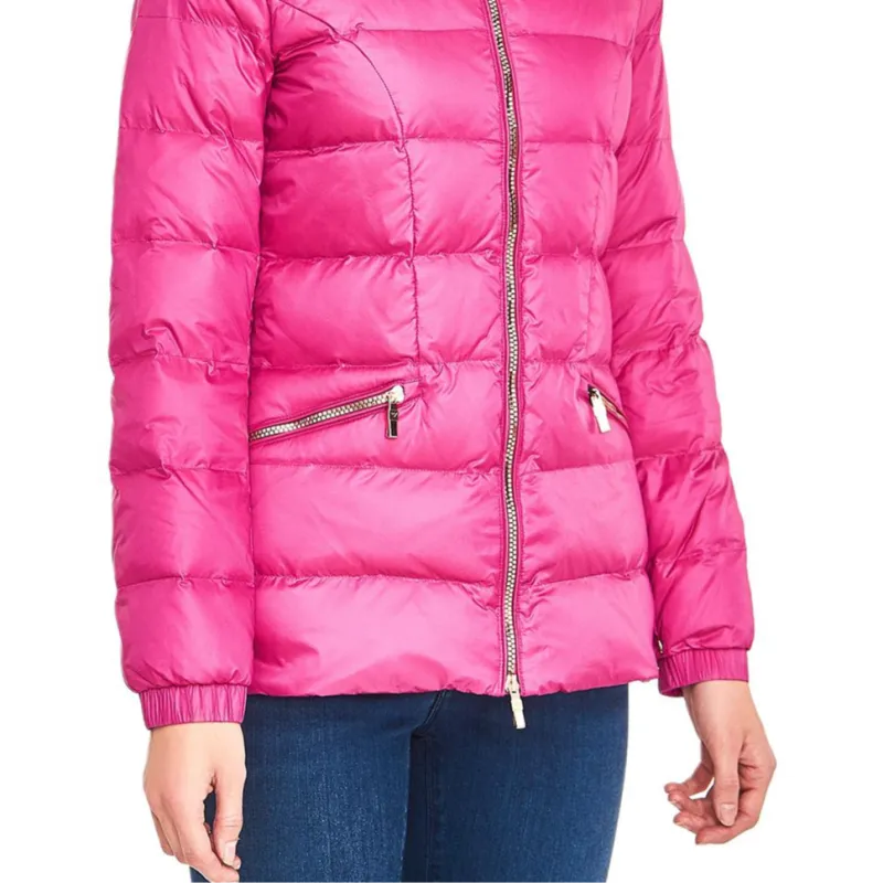 EMPORIO ARMANI Down Jacket Women's Pink-4