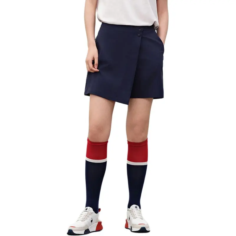 Le Coq Sportif Casual Shorts Women's Navy Blue-2