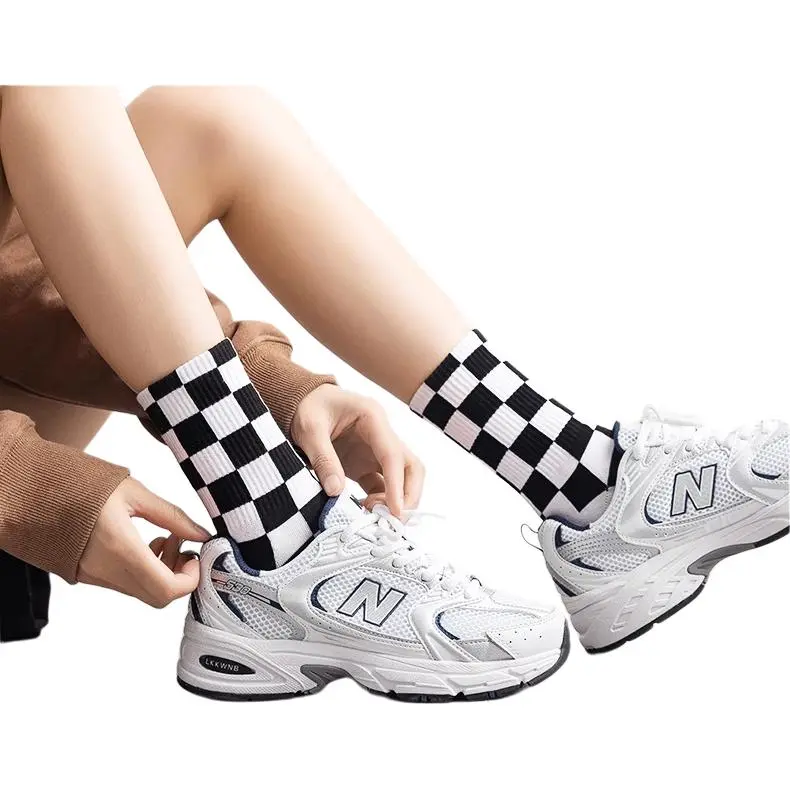 MIIOW Mid Calf Socks Women's 5 Pack-8