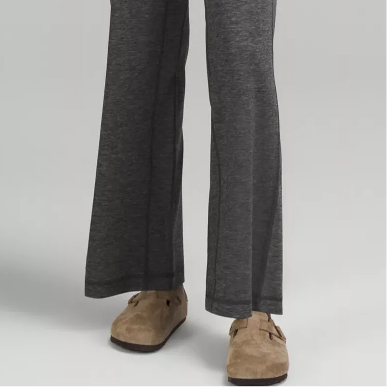 Lululemon Align™ Series High Rise Wide Leg Pant Casual Pants Women's Mixed Color Graphite Gray-4