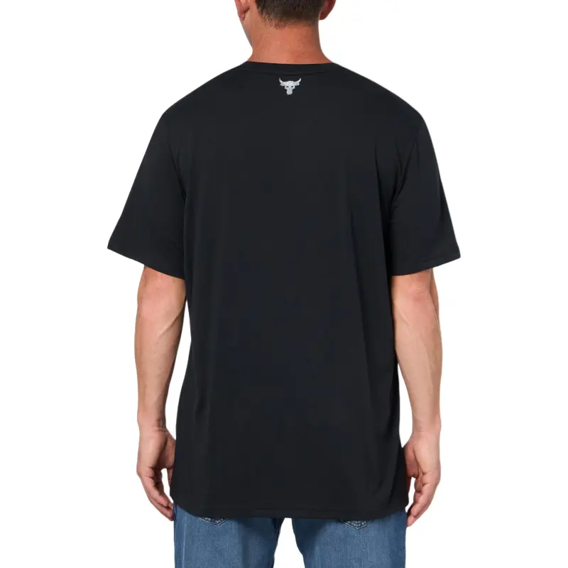 Under Armour ProjectRock UA Iron T Shirt Men's Black-3